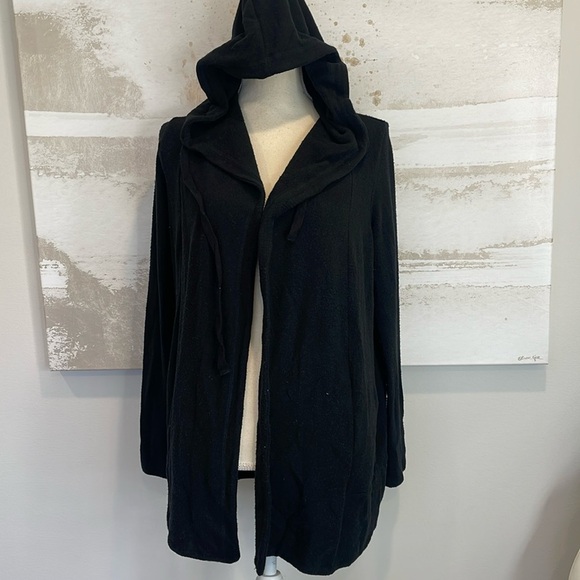 Z supply hooded open cardigan with pockets - Picture 1 of 4